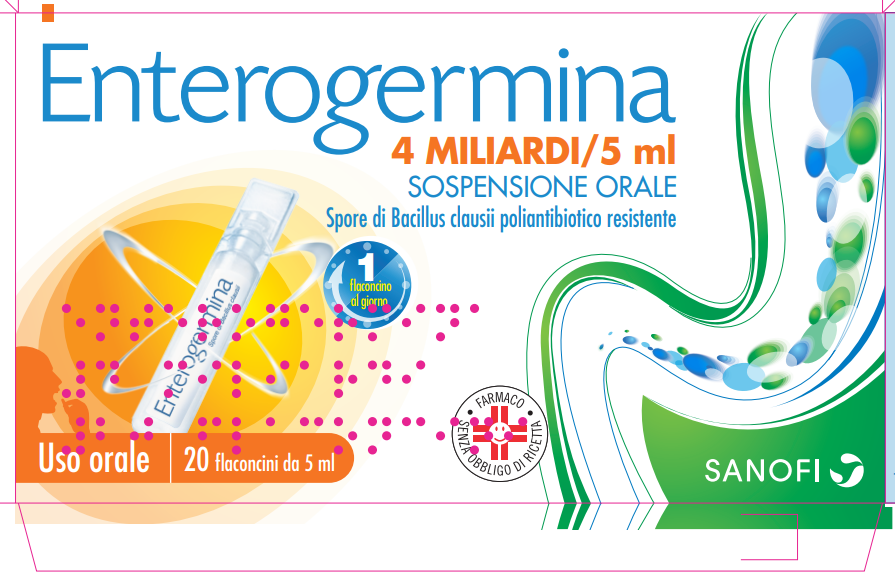 ENTEROGERMINA*OS 20FL 4MLD 5ML - Antica Farmacia Celesia