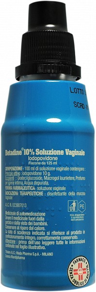 BETADINE*SOLUZ VAG 125ML 10% - Antica Farmacia Celesia