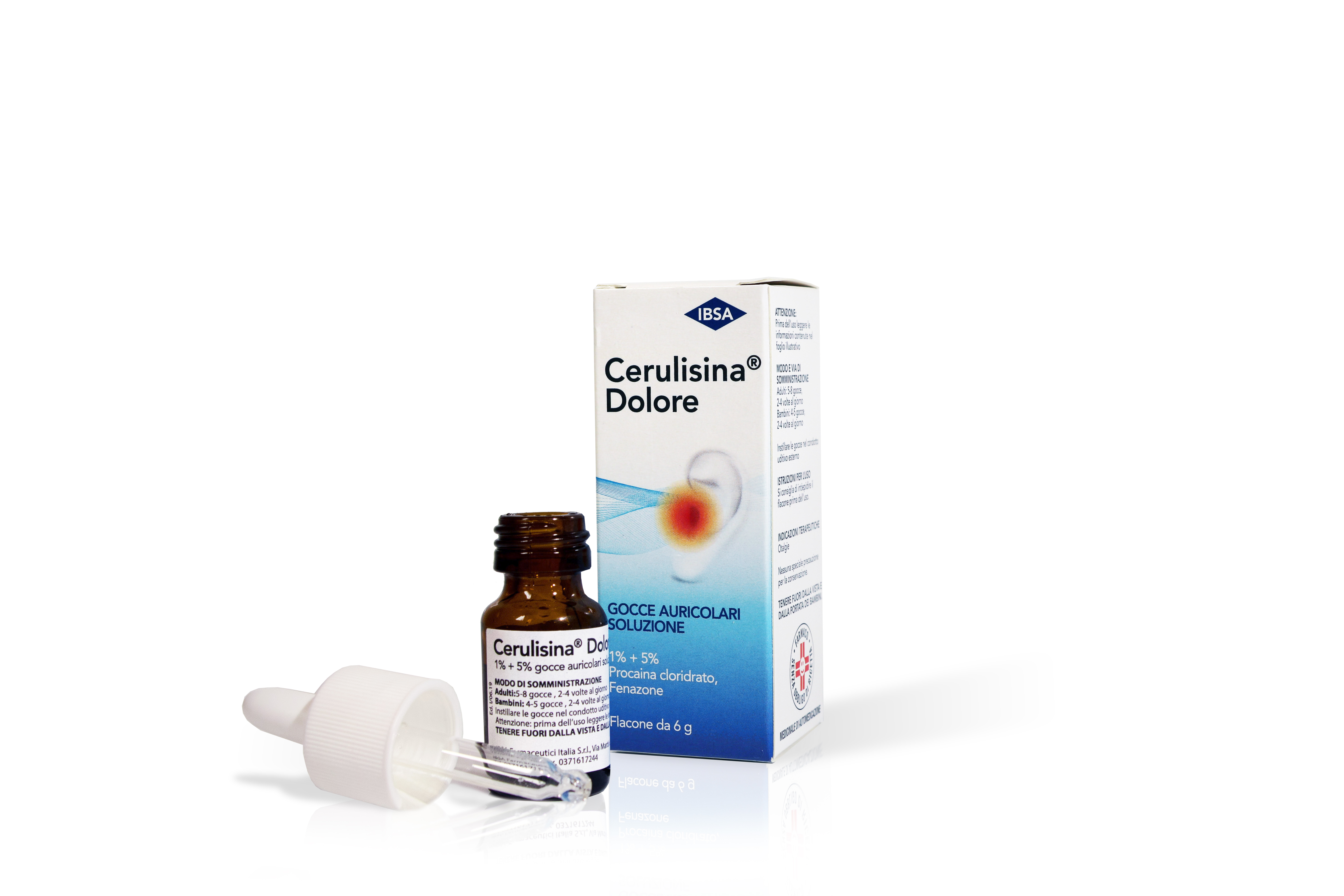 CERULISINA DOLORE*GTT OTO FL6G - Antica Farmacia Celesia