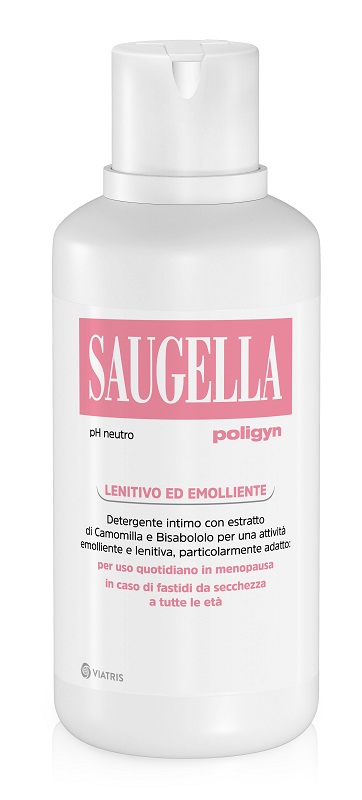 SAUGELLA POLIGYN PH NEUTRO DETERGENTE INTIMO LENITIVO ED EMOLLIENTE 500 ML - Antica Farmacia Celesia