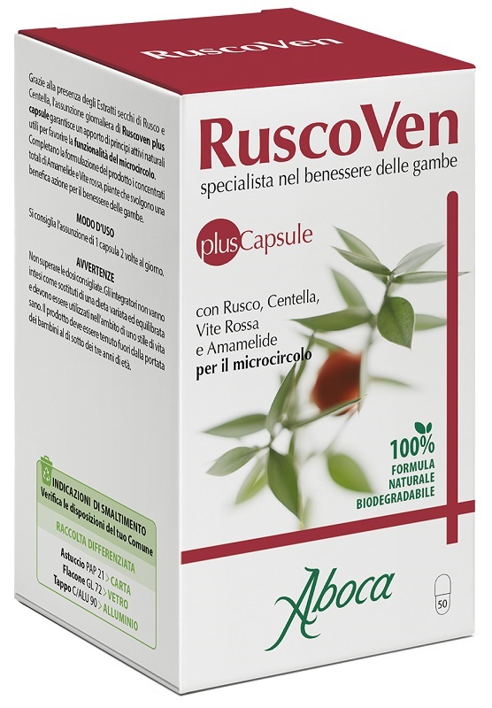 RUSCOVEN PLUS 50 CAPSULE - Antica Farmacia Celesia
