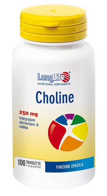 LONGLIFE CHOLINE 100 TAVOLETTE RIVESTITE - Antica Farmacia Celesia