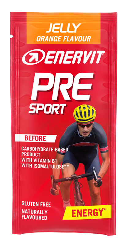 ENERVIT PRESPORT GELATINA ARANCIA 1 PEZZO - Antica Farmacia Celesia