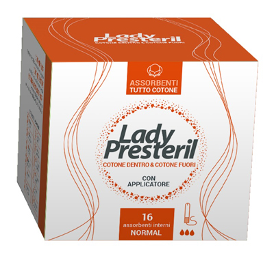 LADY PRESTERIL ASSORBENTI INTERNI NORMAL 16 PEZZI - Antica Farmacia Celesia