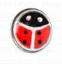 INVERNESS ORECCHINI COCCINELLA 5MM PLACCATI ORO R187C - Antica Farmacia Celesia