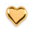 INVERNESS ORECCHINI CUORE PLACCATI ORO R932C - Antica Farmacia Celesia