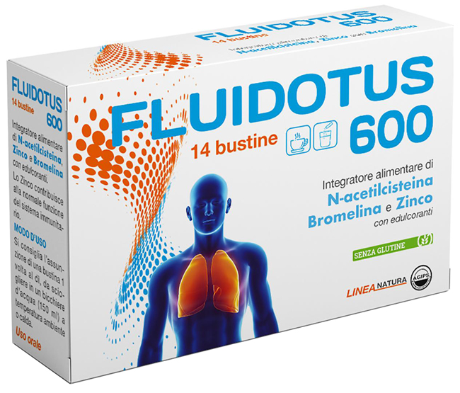 FLUIDOTUS 600 14 BUSTINE - Antica Farmacia Celesia