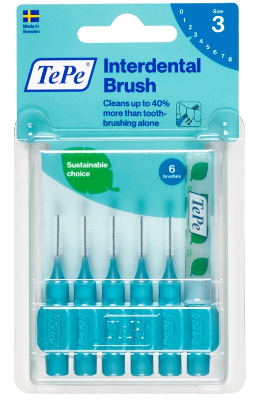 TEPE SCOVOLINO BLU 0,60MM 6 PEZZI - Antica Farmacia Celesia