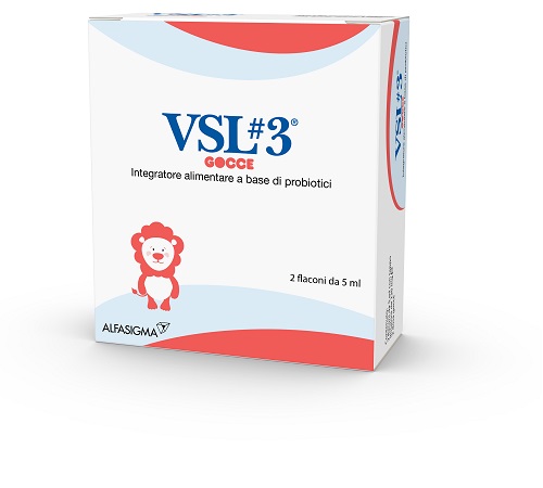 VSL3 GOCCE 2 FLACONI X 5 ML - Antica Farmacia Celesia