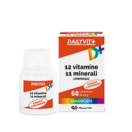 MASSIGEN DAILYVIT 12 VITAMINE 11 MINERALI 60 COMPRESSE RIVESTITE - Antica Farmacia Celesia