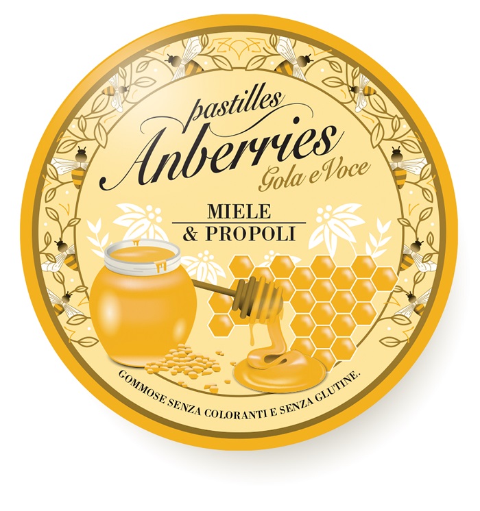 ANBERRIES MIELE PROPOLI 55 G - Antica Farmacia Celesia