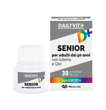 MASSIGEN SENIOR MULTIVITAMINICO E MULTIMINERALE 30 COMPRESSE RIVESTITE - Antica Farmacia Celesia