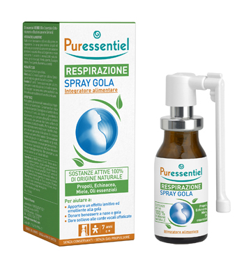 PURESSENTIEL RESPIRAZIONE SPRAY GOLA 15 ML - Antica Farmacia Celesia