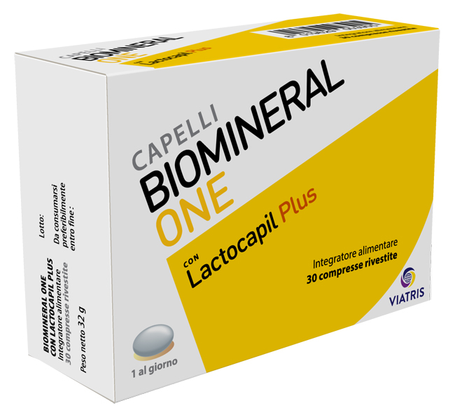 BIOMINERAL ONE LACTOCAPIL PLUS 30 COMPRESSE - Antica Farmacia Celesia