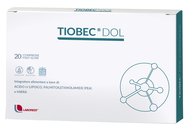 TIOBEC DOL 20 COMPRESSE DA 1455 MG - Antica Farmacia Celesia