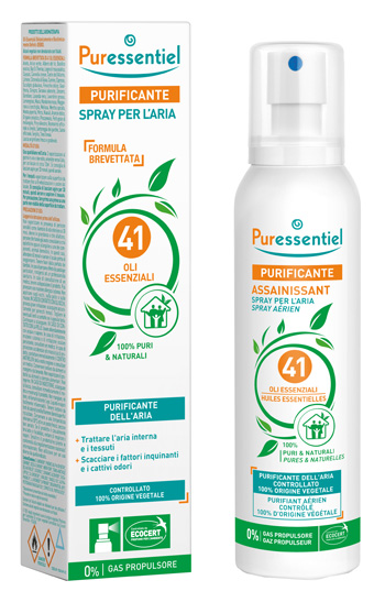 PURESSENTIEL PURIFICANTE SPRAY 41 OLI ESSENZIALI 200 ML - Antica Farmacia Celesia