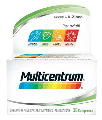 MULTICENTRUM ADULTI EFFERVESCENTE 30 COMPRESSE - Antica Farmacia Celesia
