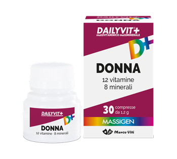 MASSIGEN DONNA MULTIVITAMINICO E MULTIMINERALE 30 COMPRESSE RIVESTITE - Antica Farmacia Celesia