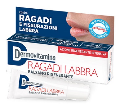 DERMOVITAMINA RAGADI LABBRA BALSAMO RIGENERANTE 8 ML - Antica Farmacia Celesia
