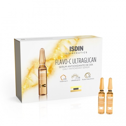ISDINCEUTICS FLAVO C ULTRAGLICAN 10 FIALE - Antica Farmacia Celesia