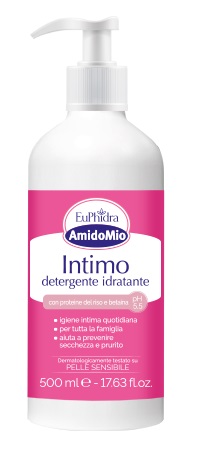 EUPHIDRA AMIDOMIO INTIMO DETERGENTE IDRATANTE 500 ML - Antica Farmacia Celesia