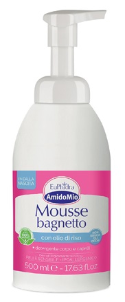 EUPHIDRA AMIDOMIO MOUSSE BAGNETTO 500 ML - Antica Farmacia Celesia