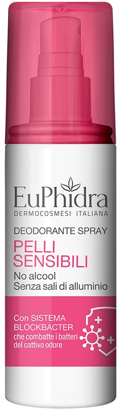 EUPHIDRA DEO SPRAY PELLI DELICATE 100 ML - Antica Farmacia Celesia