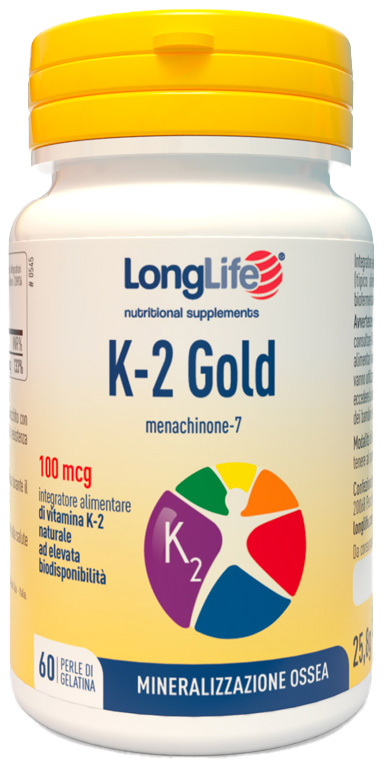 LONGLIFE K-2 GOLD 60 PERLE - Antica Farmacia Celesia
