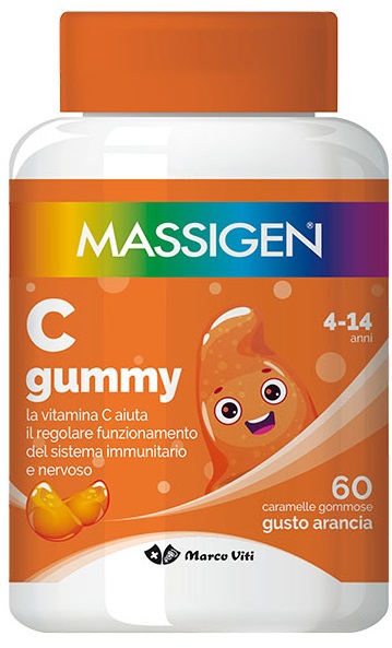 MASSIGEN C GUMMY 60 CARAMELLE - Antica Farmacia Celesia