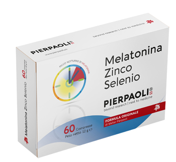 MELATONINA ZINCO SELENIO PIERPAOLI 60 COMPRESSE - Antica Farmacia Celesia