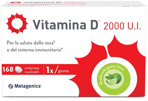 VITAMINA D 2000 UI 168 COMPRESSE MASTICABILI - Antica Farmacia Celesia