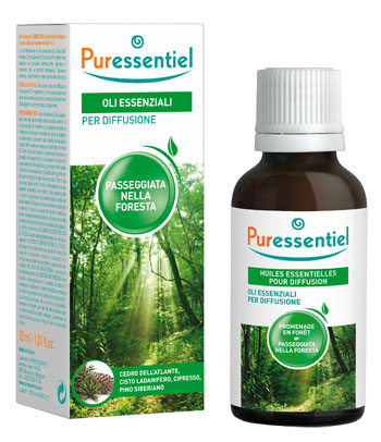 PURESSENTIEL MISCELA PASSEGGIATA FORESTA PER DIFFUSIONE 30 ML - Antica Farmacia Celesia