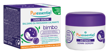 PURESSENTIEL BALSAMO DA MASSAGGIO PETTORALE BIMBO SONNI SERENI 30 ML - Antica Farmacia Celesia