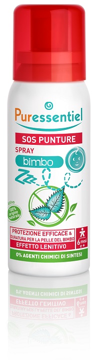 PURESSENTIEL SOS INSETTI SPRAY BIMBO 60 ML - Antica Farmacia Celesia