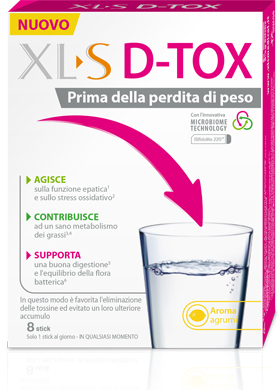 XLS D TOX 8 STICKPACK - Antica Farmacia Celesia