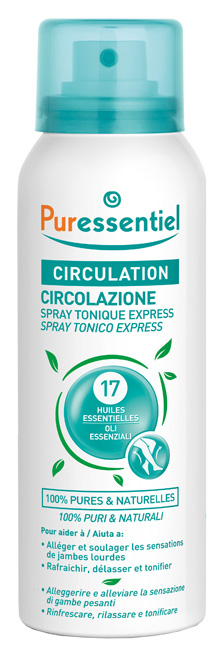 PURESSENTIEL SPRAY TONICO EXPRESS CIRCOLAZIONE 100 ML - Antica Farmacia Celesia