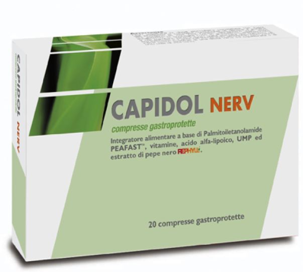 CAPIDOL NERV 20 COMPRESSE GASTROPROTETTE - Antica Farmacia Celesia
