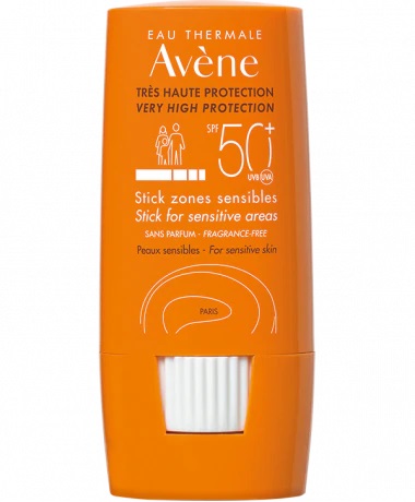 AVENE EAU THERMALE STICK LARGE ZONE SENSIBILI 50+ 8 G - Antica Farmacia Celesia