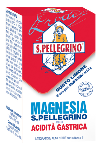 MAGNESIA S PELLEGRINO ACIDITA' GASTRICA 10 BUSTINE - Antica Farmacia Celesia