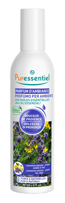 PURESSENTIEL PROFUMO AMBIENTE DOLCEZZA PROVENZA ECOCERT 90 ML - Antica Farmacia Celesia