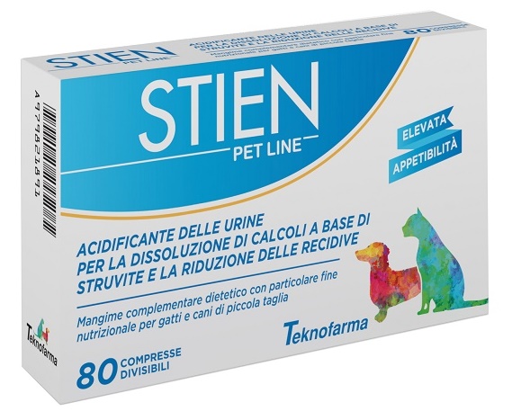 STIEN PET LINE GATTI/CANI PICCOLA TAGLIA 80 COMPRESSE DIVISIBILI - Antica Farmacia Celesia