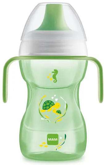 MAM TAZZA FUN TO DRINK 270 ML 8+ BECCUCCIO RIGIDO NEUTRO - Antica Farmacia Celesia
