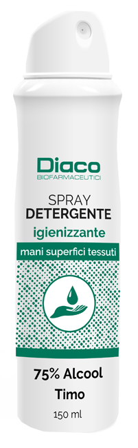 SPRAY DETERGENTE IGIENIZZANTE MANI E SUPERFICI SPRAY 150 ML - Antica Farmacia Celesia
