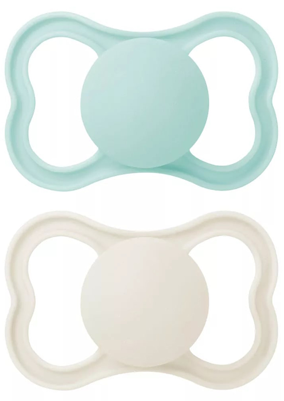 MAM AIR SUCCHIETTO 6+ MESI SILICONE NEUTRO 2 PEZZI - Antica Farmacia Celesia