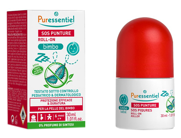 PURESSENTIEL ROLL PUNTURA BAMBINO INSETTI 30 ML - Antica Farmacia Celesia