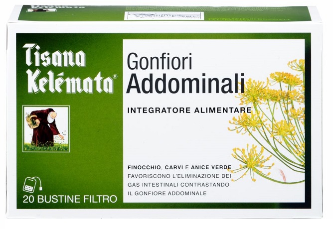TISANA GONFIORI ADDOMINALI 20 BUSTINE - Antica Farmacia Celesia