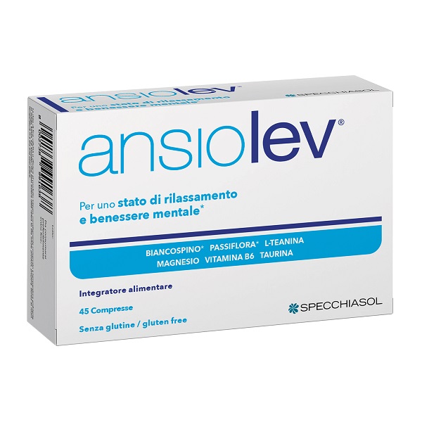 ANSIOLEV 45 COMPRESSE NUOVA FORMULA - Antica Farmacia Celesia