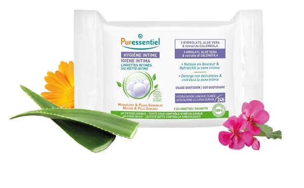 PURESSENTIEL SALVIETTINE INTIME 25 PEZZI - Antica Farmacia Celesia