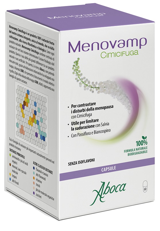MENOVAMP CIMICIFUGA 60 CAPSULE - Antica Farmacia Celesia