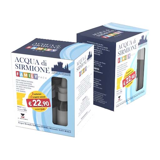 ACQUA DI SIRMIONE FAMILY PACK 12 FLACONCINI DA 15 ML - Antica Farmacia Celesia